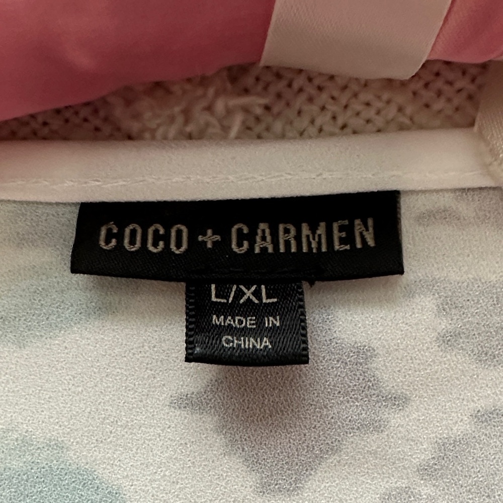 Coco + Carmen Multicolor Long Sleeve Dress - Picture 3 of 10